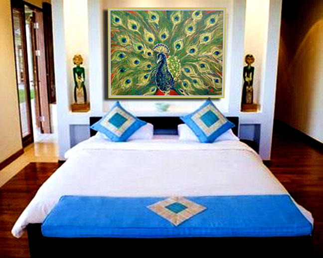 Peacock Bedroom