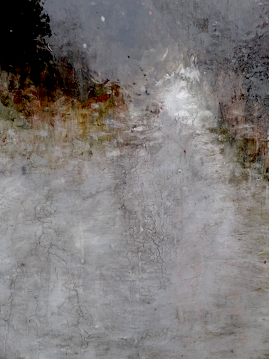 Relections at Dawn (large) detail by David Arathoon