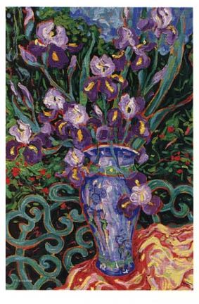 Irises by David Arathoon